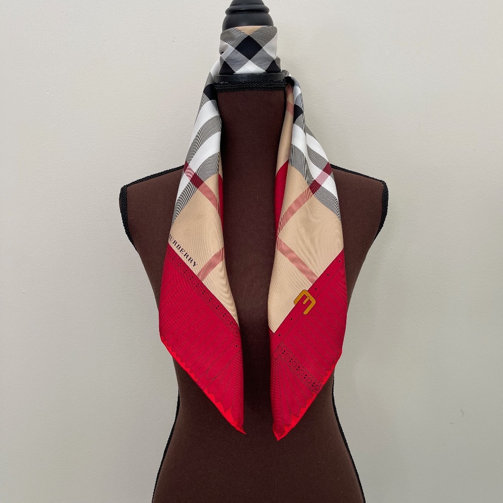 Display #3 Burberry Scarf
